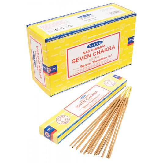 Satya Seven Chakra Incense 15 Gms