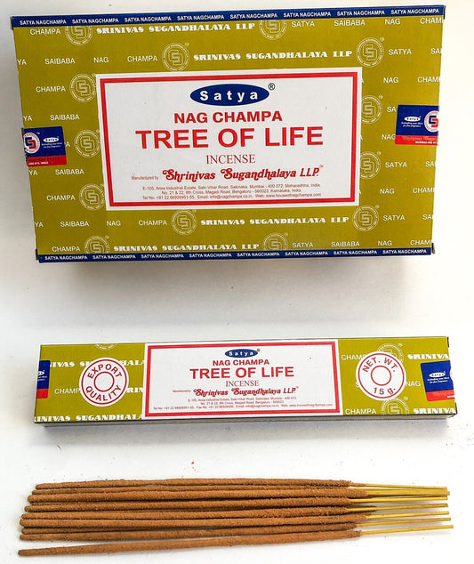 Satya Tree Of Life Incense 15 Gms